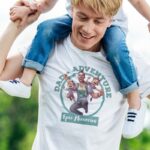 fathers day tshirt, dad + adventure