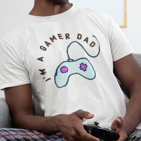 dad love tshirt, father's day tshirt, gamer father tshirt