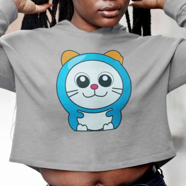 Dreamy Doraemon Crop Hoodie