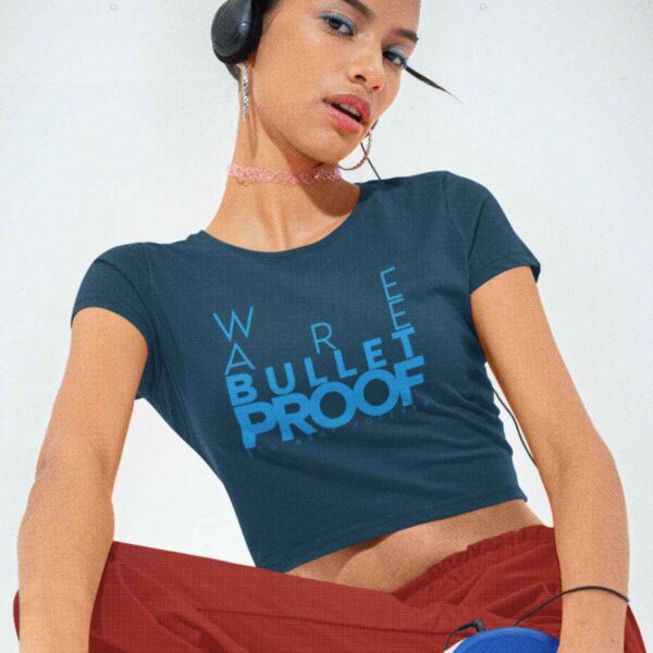 we are bulletproof bts crop top
