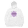 white hoodie embrace your uniqueness